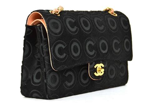 chanel coco ponyhair e w flap bag|CHANEL Pony Hair Coco East West Flap Black .